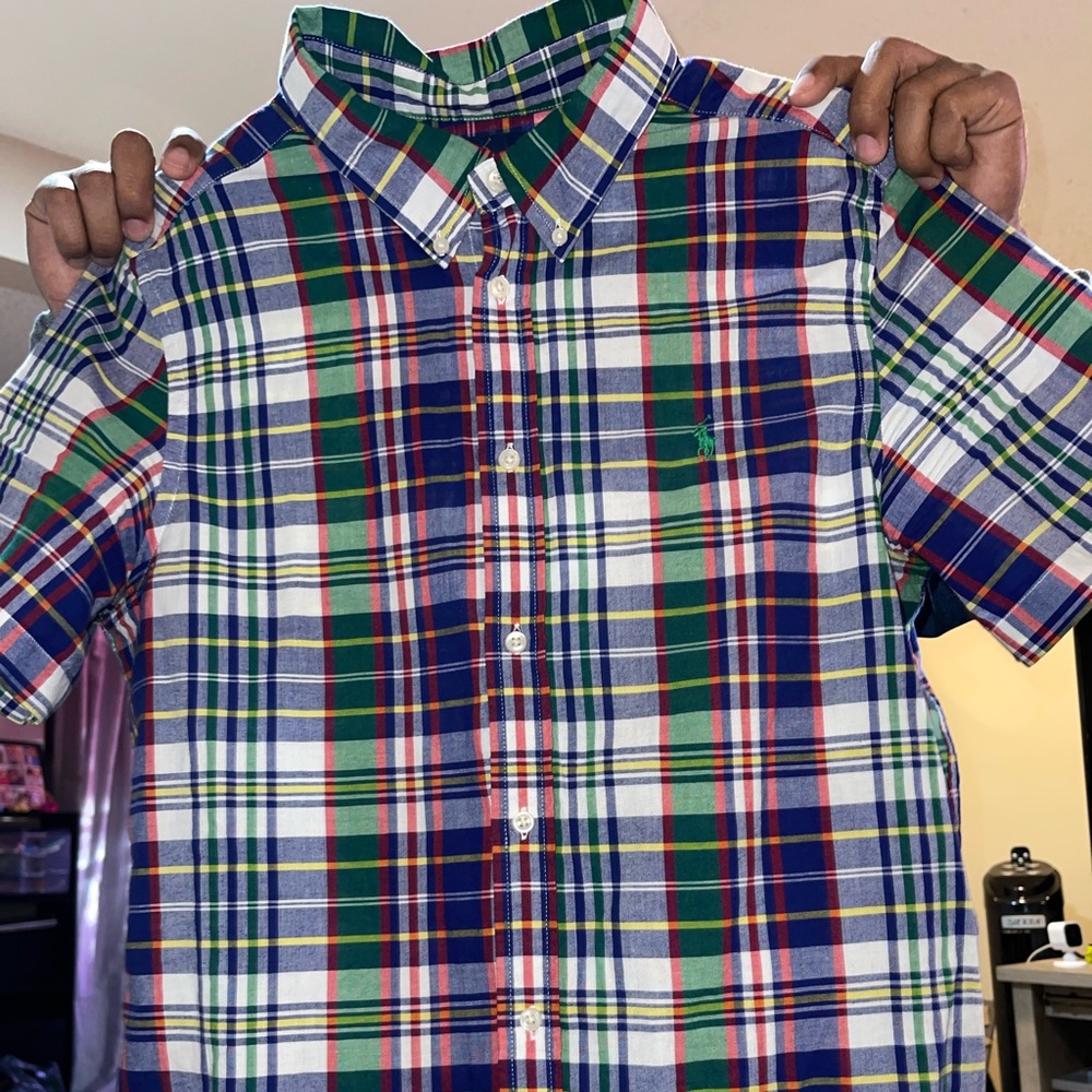 Ralph Lauren Button down short sleeve Kids